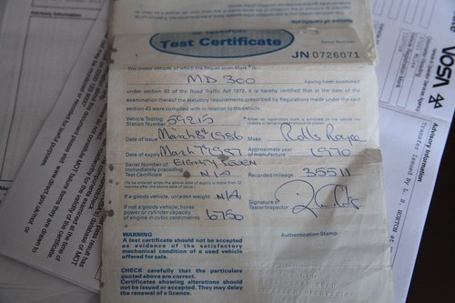 1970 Rolls-Royce Silver Shadow I For Sale (picture 115 of 124)