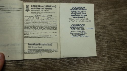 1976 Rolls Royce Silver Shadow à vendre (picture 234 of 245)