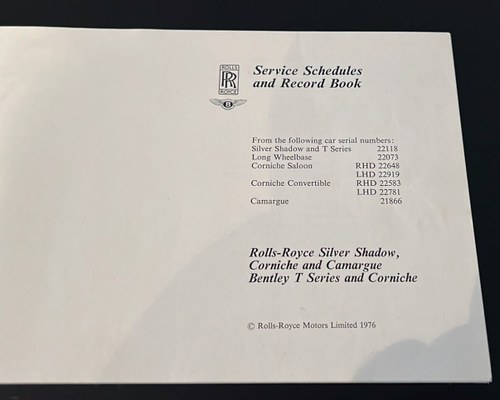 1977 Rolls-Royce Silver Shadow II En venta (imagen 117 de 118)