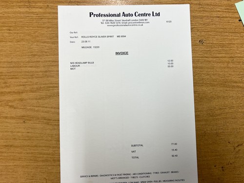 1990 Rolls-Royce Silver Spirit II For Sale (picture 200 of 204)