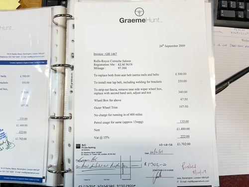 1975 Rolls-Royce Corniche 2 Door Saloon à vendre (picture 223 of 232)