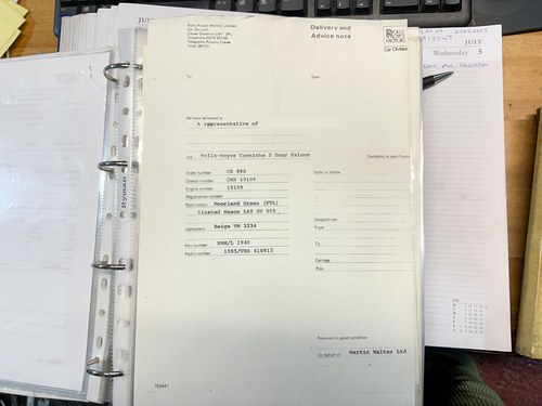 1975 Rolls-Royce Corniche 2 Door Saloon à vendre (picture 213 of 232)