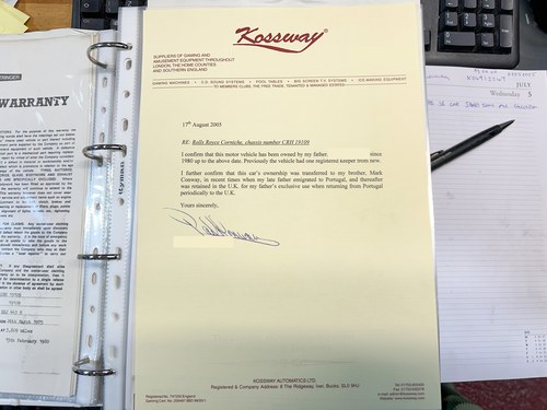 1975 Rolls-Royce Corniche 2 Door Saloon à vendre (picture 214 of 232)