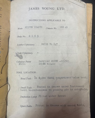 1950 Rolls-Royce Silver Wraith Gurney Nutting DHC zum Verkauf (Bild 156 von 156)