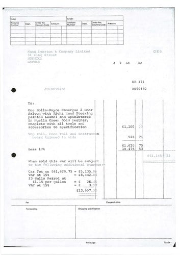 1980 Rolls-Royce Camargue En venta (imagen 261 de 296)