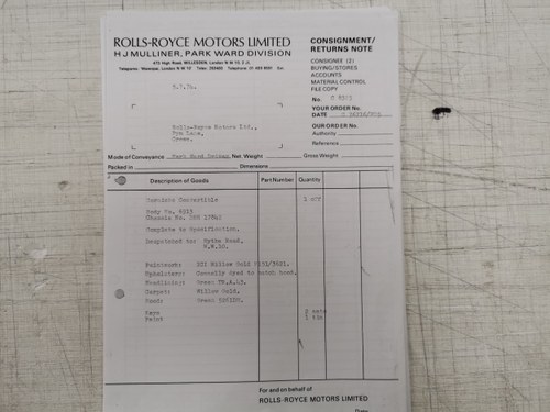 1974 Rolls-Royce Corniche Convertible In vendita (immagine 139 di 169)