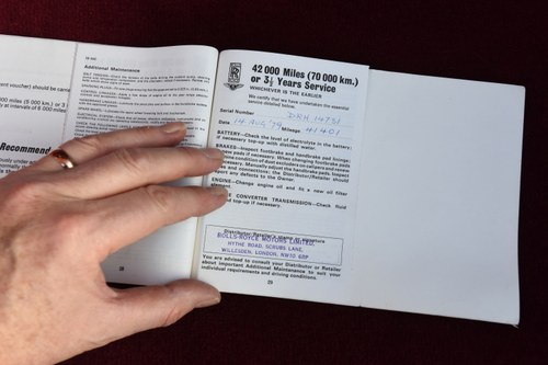 1973 Rolls-Royce Corniche Convertible Te koop (foto 136 van 150)