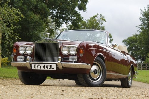 1973 Rolls-Royce Corniche Convertible Te koop (foto 3 van 159)