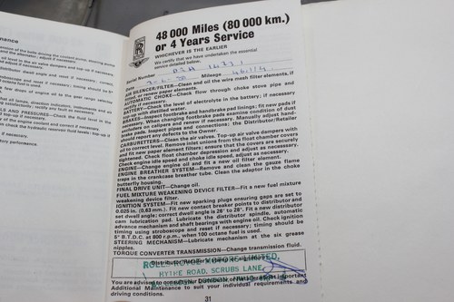 1973 Rolls-Royce Corniche Convertible Te koop (foto 128 van 159)