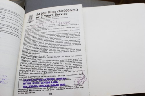 1973 Rolls-Royce Corniche Convertible Te koop (foto 125 van 159)