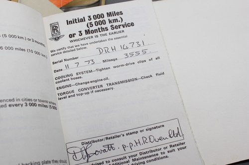 1973 Rolls-Royce Corniche Convertible Te koop (foto 122 van 159)