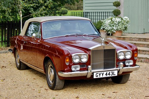 1973 Rolls-Royce Corniche Convertible Te koop (foto 36 van 159)