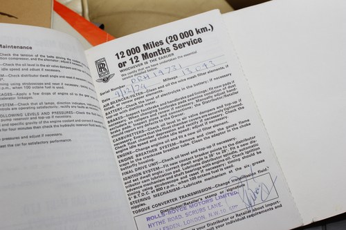 1973 Rolls-Royce Corniche Convertible Te koop (foto 124 van 159)