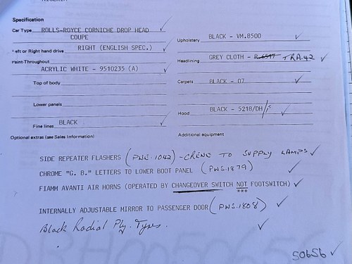 1981 Rolls-Royce Corniche Drophead Te koop (foto 191 van 198)