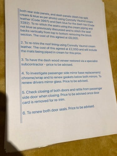 1982 Rolls Royce Corniche Te koop (foto 95 van 95)