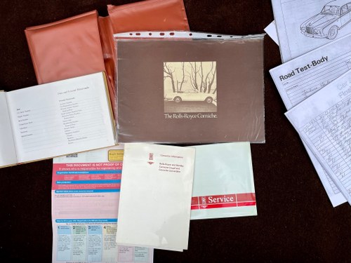 1984 Rolls Royce Corniche Convertible à vendre (picture 96 of 98)