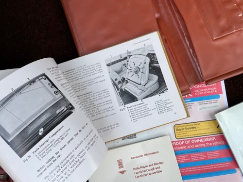 1984 Rolls Royce Corniche Convertible à vendre (picture 94 of 98)