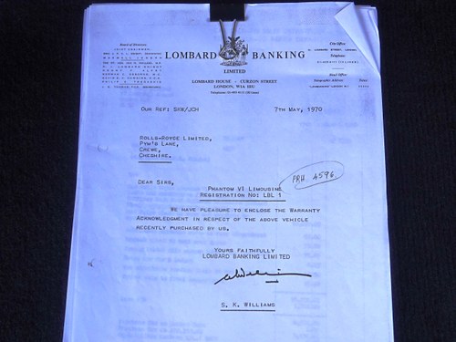 1970 Rolls-Royce Phantom VI For Sale (picture 201 of 202)