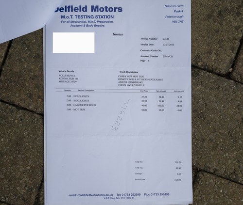 1970 Rolls Royce Shadow 1 Long Wheel Base In vendita (immagine 247 di 248)