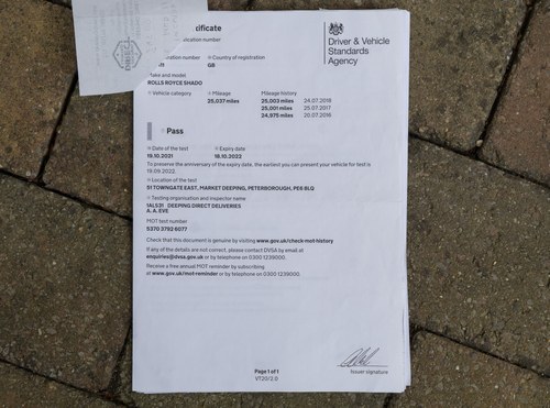 1970 Rolls Royce Shadow 1 Long Wheel Base In vendita (immagine 239 di 248)