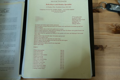 1956 Rolls Royce Silver Cloud zum Verkauf (Bild 146 von 149)