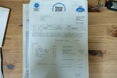 1958 Rolls Royce Silver Cloud Project Te koop (foto 155 van 156)