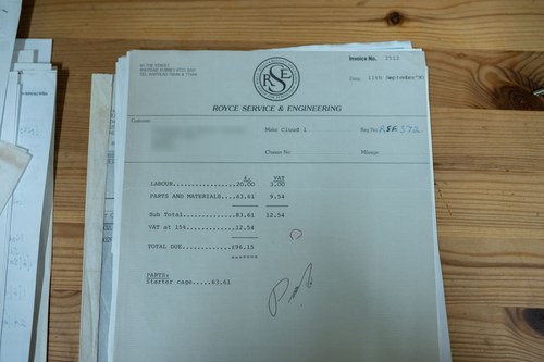 1958 Rolls Royce Silver Cloud Project Te koop (foto 153 van 156)