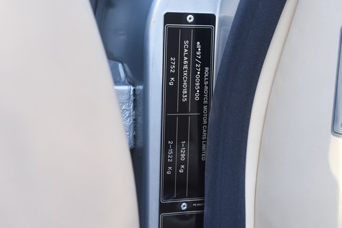 1998 Rolls-Royce Silver Seraph In vendita (immagine 162 di 196)