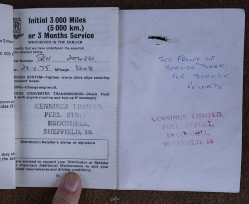 1975 Rolls Royce Silver Shadow I zum Verkauf (Bild 221 von 237)