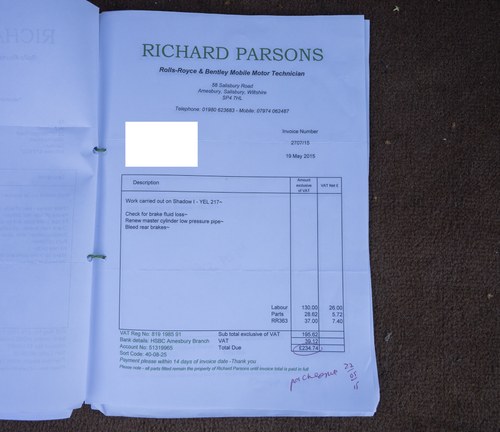 1975 Rolls Royce Silver Shadow I zum Verkauf (Bild 214 von 237)