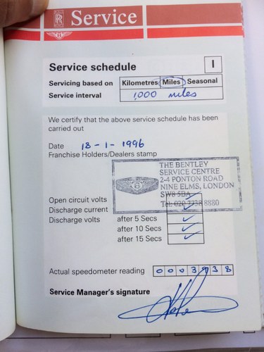 1995 Rolls Royce Silver Spirit IV zum Verkauf (Bild 94 von 108)