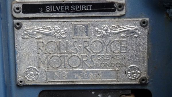 1987 Rolls Royce Silver Spirit For Sale (picture :index of 183)