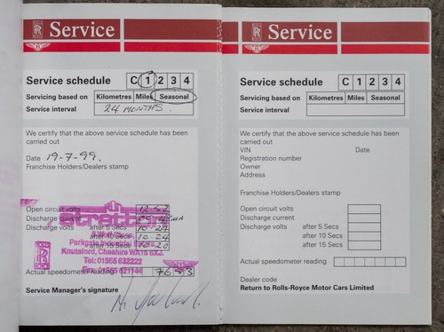 1997 Rolls Royce Silver Spur En venta (imagen 182 de 201)