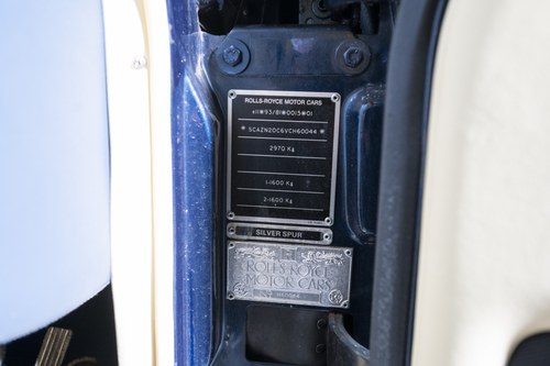 1997 Rolls Royce Silver Spur En venta (imagen 156 de 201)