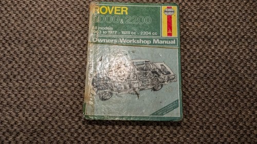 1973 Rover P6 2000TC In vendita (immagine 188 di 189)