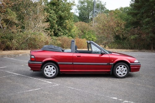NO RESERVE - 1994 Rover 214 SE Cabriolet In vendita (immagine 5 di 204)