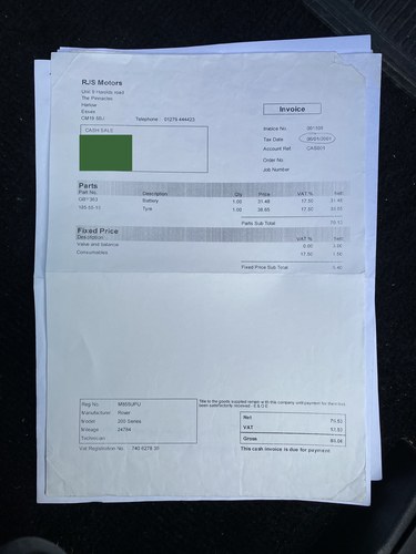 NO RESERVE - 1994 Rover 214 SE Cabriolet In vendita (immagine 181 di 204)