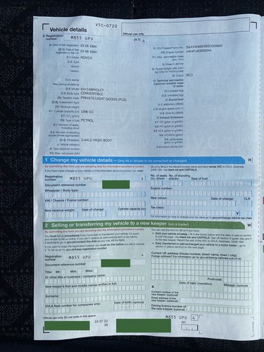 NO RESERVE - 1994 Rover 214 SE Cabriolet In vendita (immagine 159 di 204)