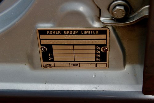 NO RESERVE! 1991 Rover 827 SLi Te koop (foto 75 van 108)