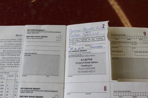 NO RESERVE! 1991 Rover 827 SLi Te koop (foto 82 van 108)