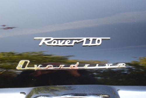 1963 Rover P4 110 In vendita (immagine 105 di 160)