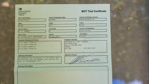 NO RESERVE - 1997 Rover 400 Te koop (foto 137 van 140)