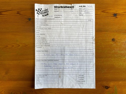 2000 Rover Mini Cooper Sport à vendre (picture 100 of 100)