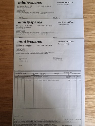 1994 Rover Mini 35 Te koop (foto 117 van 119)