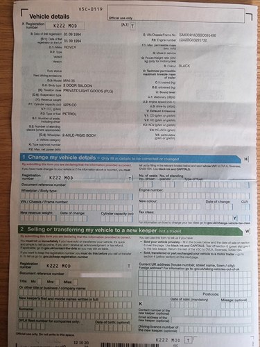 1994 Rover Mini 35 Te koop (foto 114 van 119)