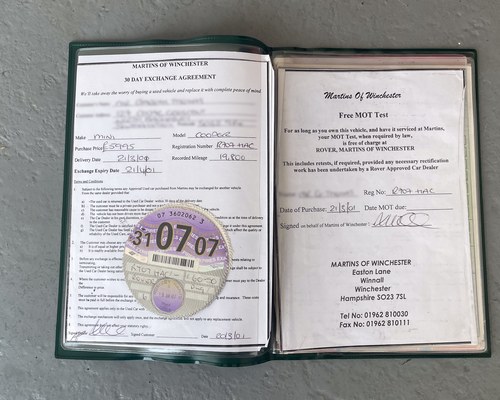 1998 Rover Mini Cooper Avengers Edition In vendita (immagine 127 di 132)