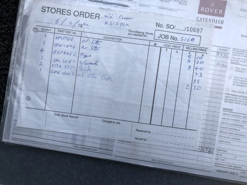 1990 Rover Mini Cooper RSP For Sale (picture 95 of 99)