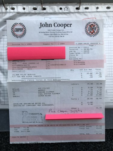 1990 Rover Mini Cooper RSP For Sale (picture 91 of 99)