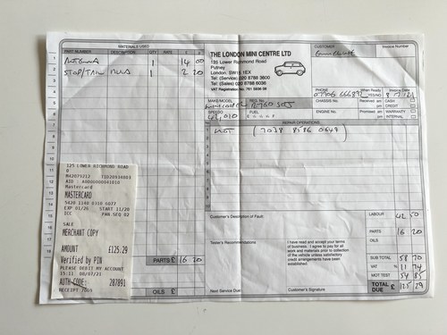 1997 Rover Mini Cooper 1.3i Te koop (foto 156 van 163)