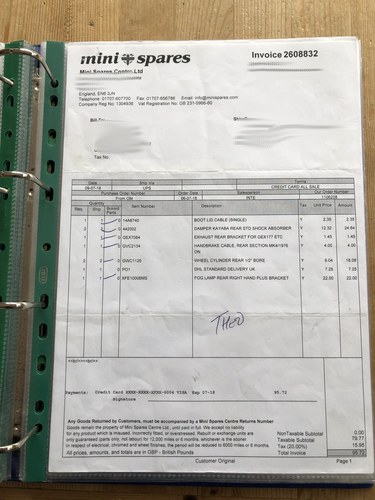 RESERVE LOWERED - 1990 Rover Mini Studio 2 In vendita (immagine 43 di 72)